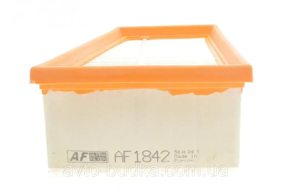 Фільтр повітряний на Renault Megane I 1999-2008 двигун 1.4 16V; 1.6 16V; 1.8 16V; Alpha Filter AF1842 Новий Розділ - фото 3