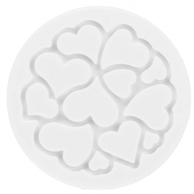 Кондитерский коврик Silikomart для декорування Міні Серце 6 шт х 2 мл (MINI LOVE DECOR) Винница - изображение 2