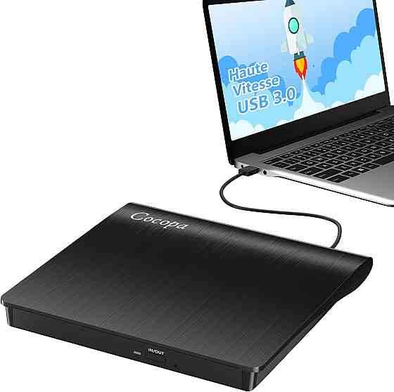 Зовнішній DVD/CD оптичний привід Cocopa BT638 Луцьк