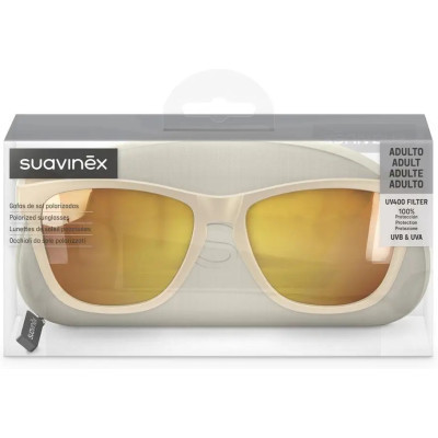 Дитячі сонцезахисні окуляри Suavinex ADULT, напівкругла форма, бежеві (308554) Вінниця - фото 4