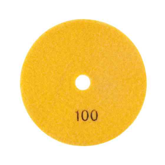 Окружность алмазная шлифовальная, гибкая на липучке 125 мм P100. INTERTOOL BT-0927 Киев