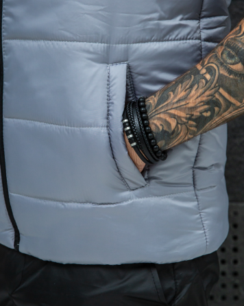 Жилетка чоловіча Сірий S Харків