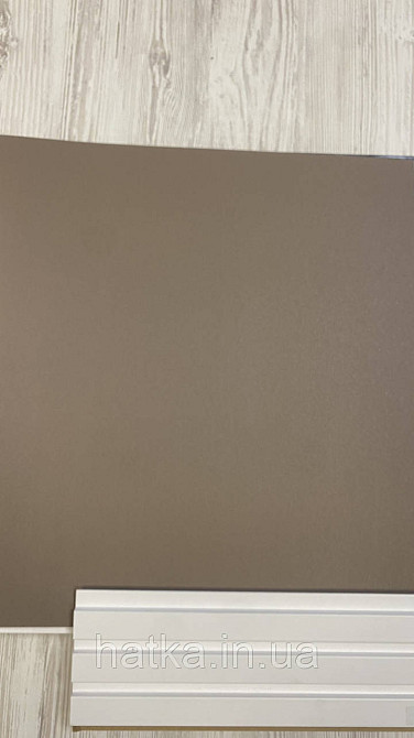 Шпалери метрові вінілові на флізеліні A.S.Creation Elite of Shades1.06x10 однотон коричневий 78653-8 Київ - фото 4
