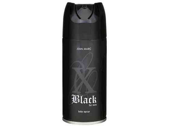 Дезодорант-аерозоль чолов. X Black 150мл ТМ Jean Marc Solmir Київ