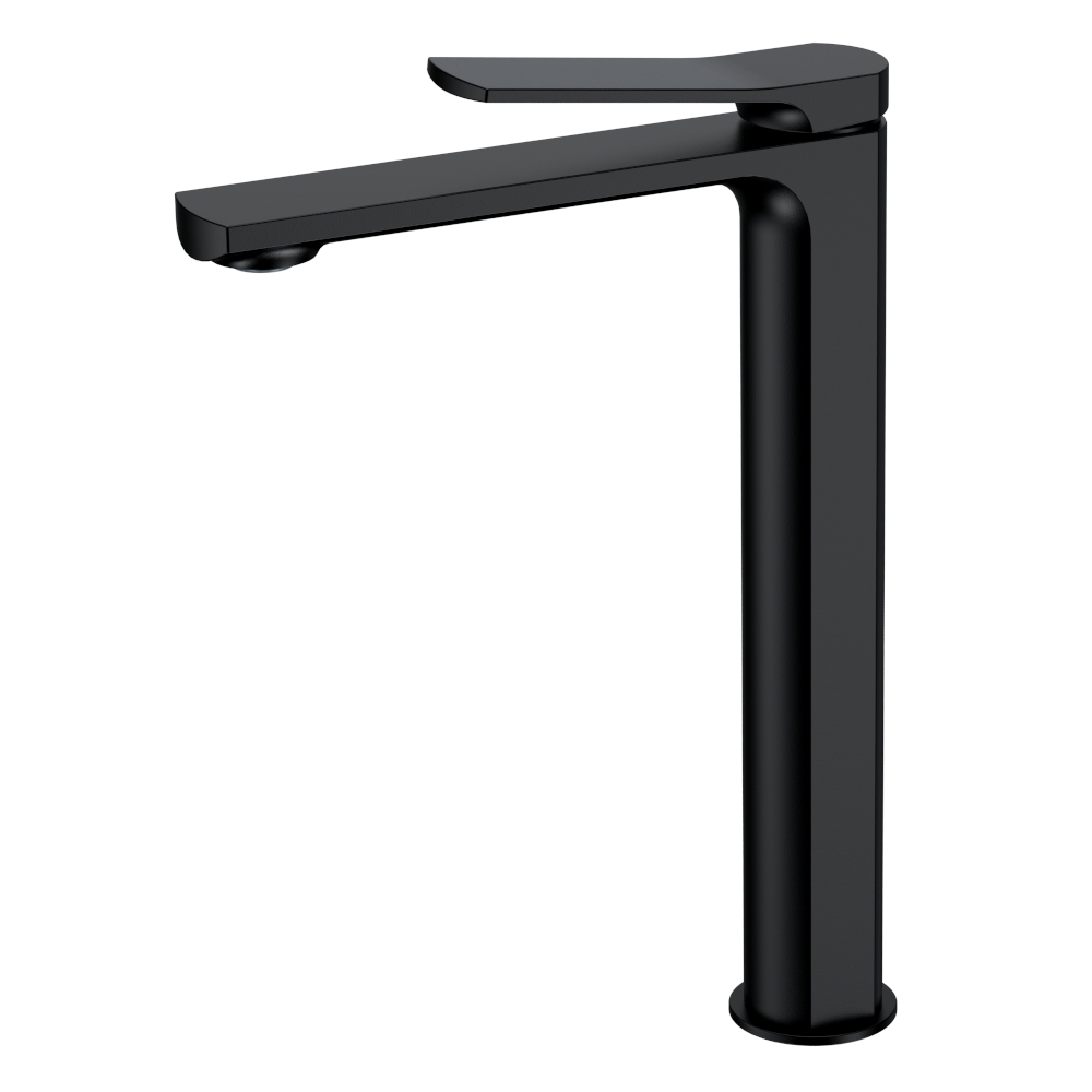 Смеситель для раковины высокий Volle SOLO de la noche черный/матовый 1510.011304 Киев - изображение 1