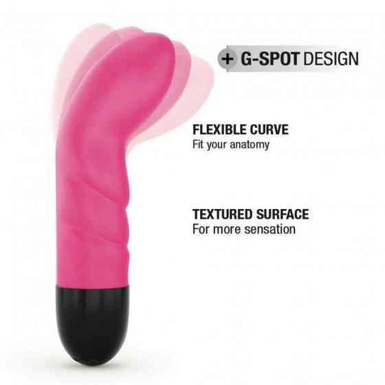 Вібратор Dorcel Expert G 2.0 Magenta для точки G, що перезаряджається Sex Aura Київ