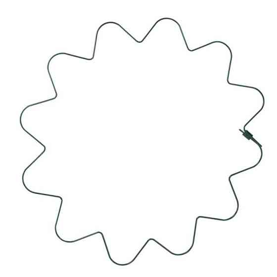 Волнообразная скоба для растений, стальная, диаметр 40 см, TYRP5F40 Киев