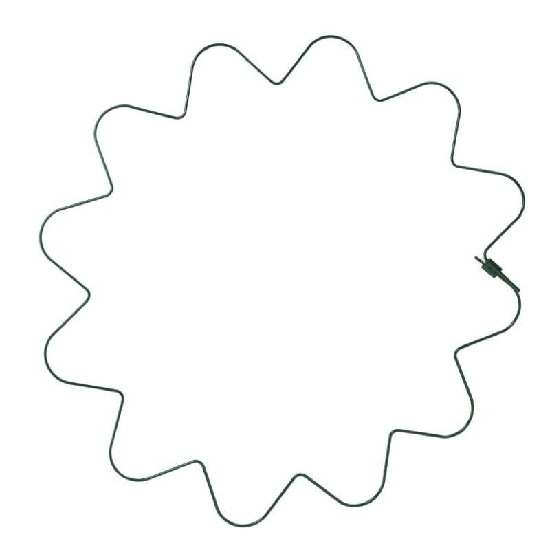 Волнообразная скоба для растений, стальная, диаметр 40 см, TYRP5F40 Киев - изображение 1