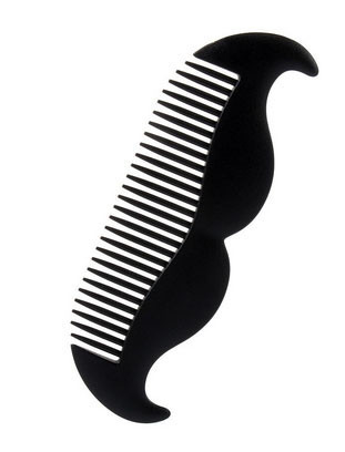 Гребінець для бороди маленький пластик Київ - фото 3