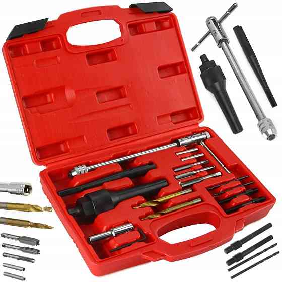 Набір для виймання свічок розжарювання та відновлення різьблення 16 елементів Mar-Pol (M55885) Нововолинськ