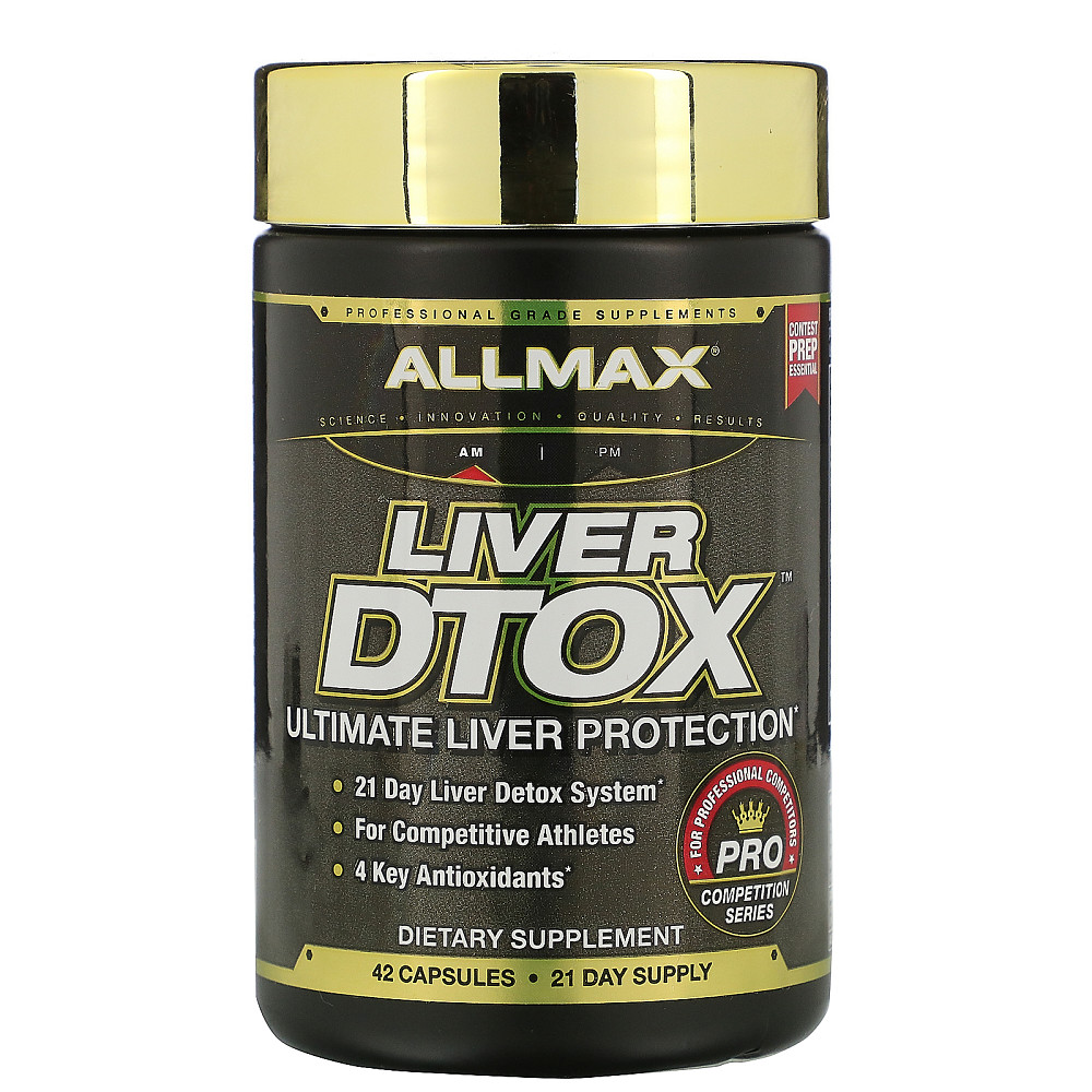 Підтримка печінки AllMax Liver Dtox Ultimate Liver Protection 42 Capsules Луцьк - фото 1
