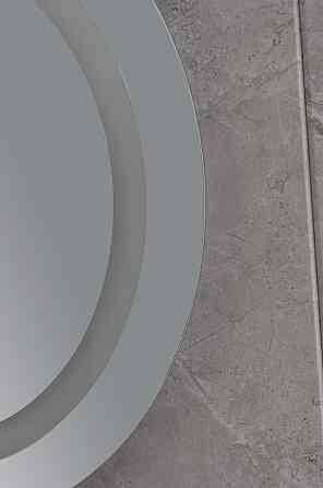 Зеркало Mixxus PLAIN MC02-80 с Led Touch, Anti-fog, димером, регулятором яркости, часами (MI6931) Киев