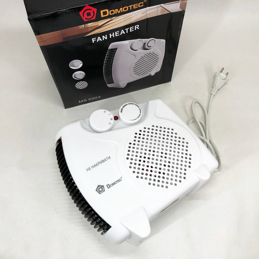 Термо вентилятор, Тепло-вентилятор, Тепловентилятор для портативного опалення, Дуйко для тепла KI-24 Київ - фото 10