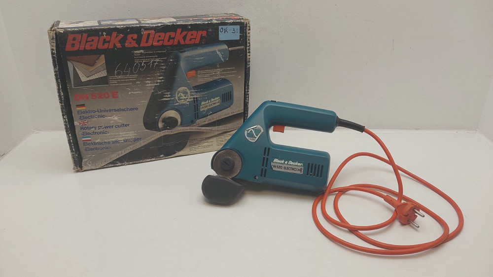 Електричні ножиці з дисковим ножем Black Decker DN520E (товар вживаний) Луцьк - фото 1