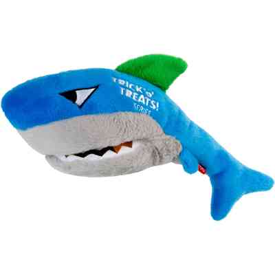 Игрушка для собак GiGwi Basic Акула для лакомства с пискавкой 30 см (75049) Винница