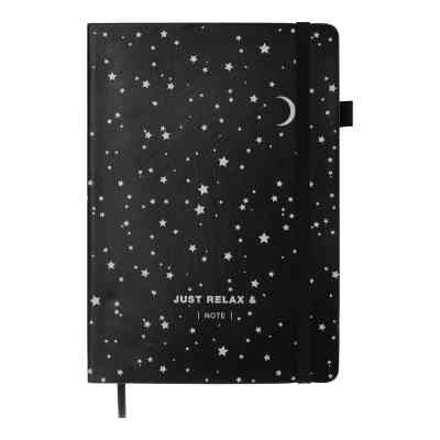 Книга записная Buromax RELAX А5 96 листов, чистый (черн. бум.) белый (BM.295401-12) Винница