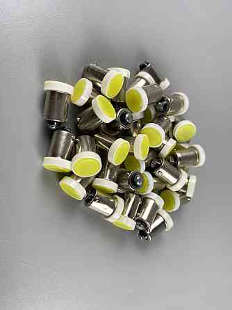 Лампа LED габаритних вогнів і панелі приладів 12V COB chip цоколь BA9S, лампа для внутрішнього освітлення авто Мукачево