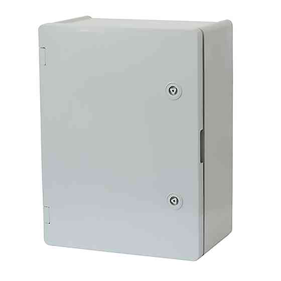 Щит ERKA 024 400 x 500 x 210 мм з монтажною панеллю і опаловими дверцятами Киев