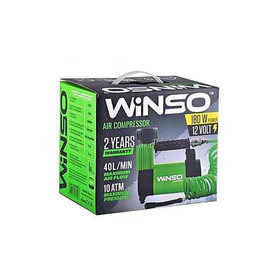Компрессор автомобільний Winso 10 Атм 40 л/хв 180Вт Дніпро