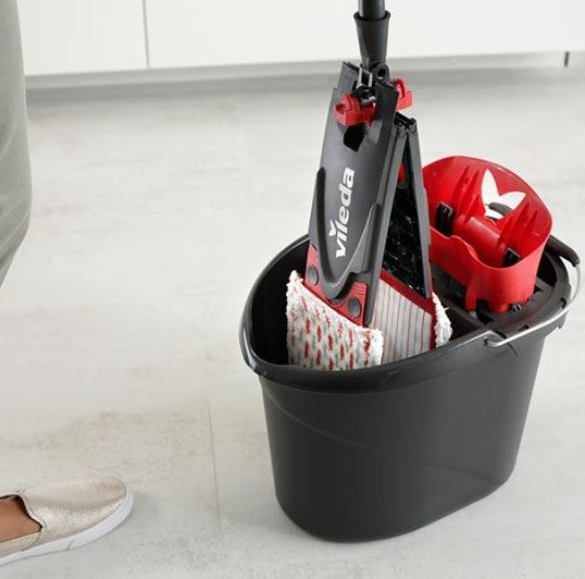 Набір для прибирання Відро 10 літрів і Плоска швабра 42 см Vileda "Ultramax XL" (160932) Нововолинськ - фото 7