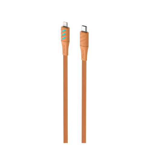 Кабель USB PD Lightning/Type-C Havit HV-CB6255 27W 1м помаранчевий Житомир