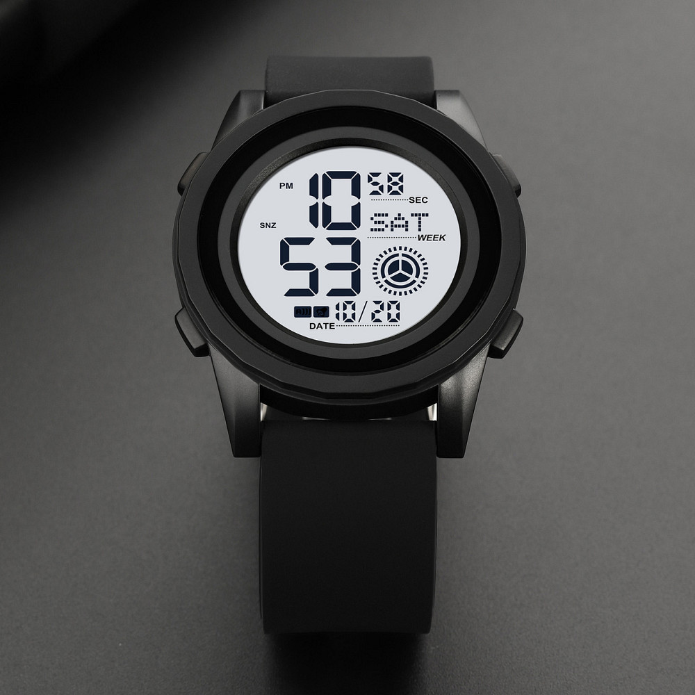 Skmei 2082BKWT Black-White SBR Киев - изображение 4