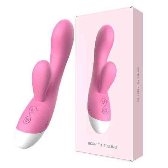 Вибратор кролик Mr. Rabbit 12 режимов розовый Винница