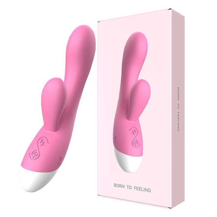 Вибратор кролик Mr. Rabbit 12 режимов розовый Винница - изображение 1