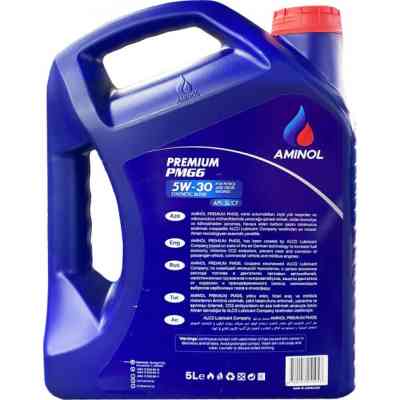 Моторное масло Aminol Premium PMG6 5W30 5л (AM161770) Винница