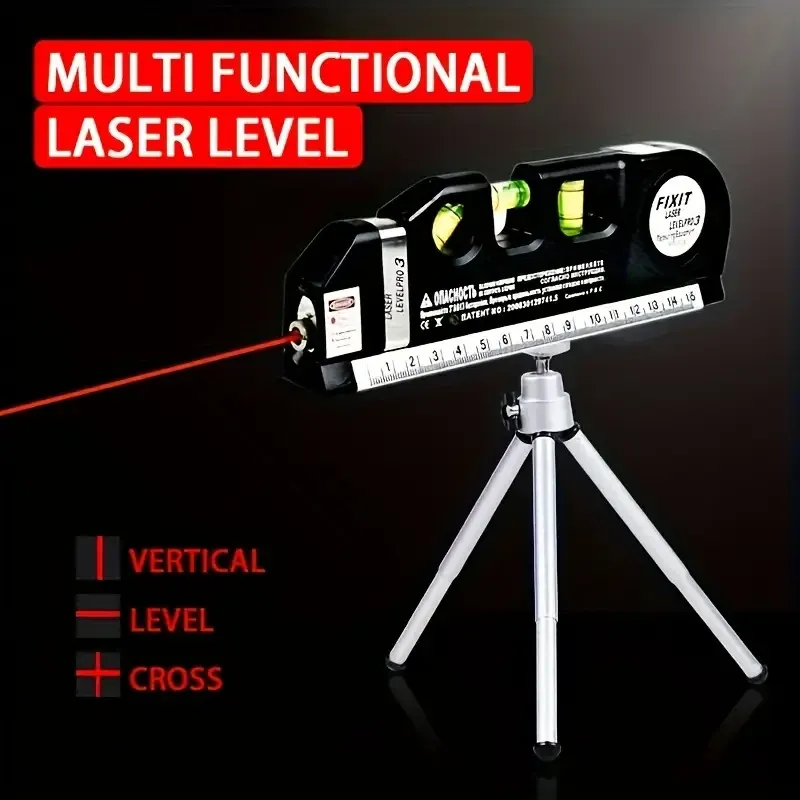 Лазерный уровень Fixit Pro 3 с рулеткой 2,5 м Киев - изображение 7