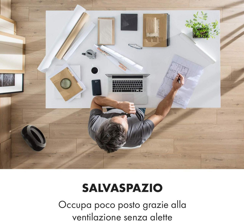 Портативний керамічний обігрівач Klarstein Sahara Storm Німеччина Дніпро - фото 9