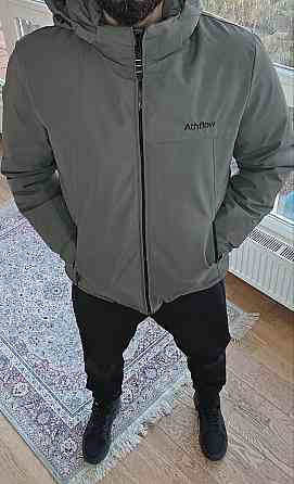 Мужская зимняя куртка 50 (52), фисташка Одесса