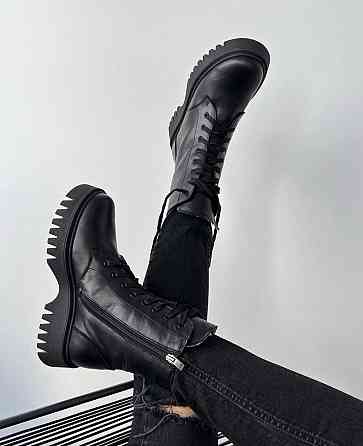 Edan Instruments Черевики жіночі EDAN 78 чорні (зима, шкіра натуральна) (5198) 36р.37р.40р. 40 Коломыя