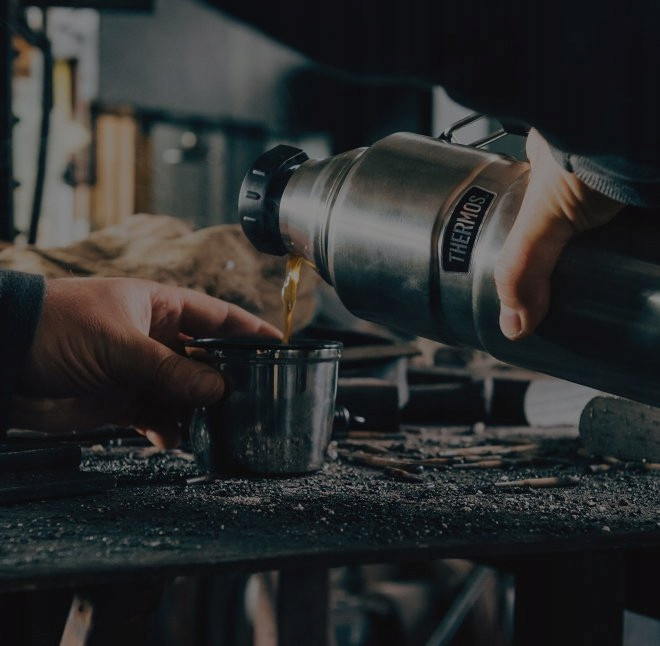 Термос 1.2 літра з ручкою для напоїв Thermos "Stainless King" (170060) Нержавіюча сталь Нововолинськ - фото 8