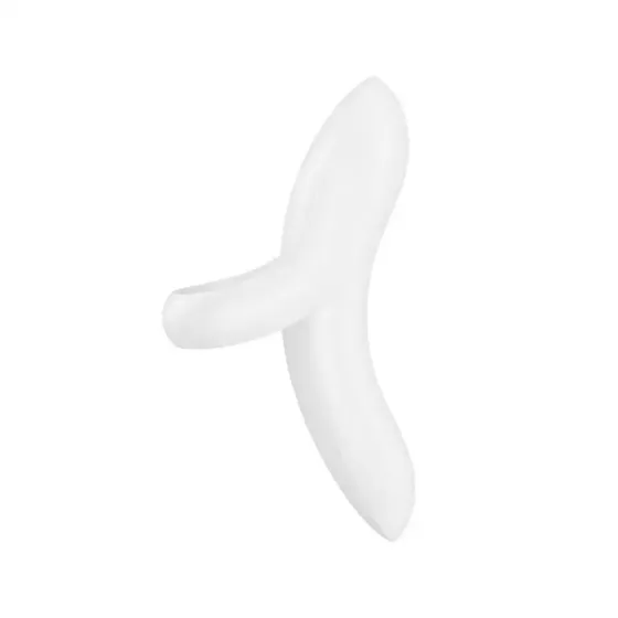 Вибратор на палец Satisfyer Bold Lover White, гибкий Львов