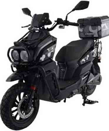 Электроскутер Crosser CR-21 2500W (графеновые акб 72V/35Ah) - Черный. Харьков