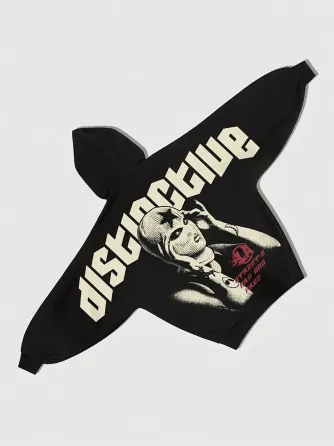 Худі жіноче, світшот чорний, модна толстовка 2700321994 розмір 44 Дніпро