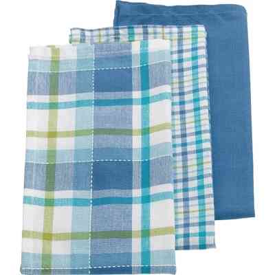 Рушник Kela кухонний набір Pasado, блакитний, 65x45 см, 3 шт (15964) (00000018273) Вінниця