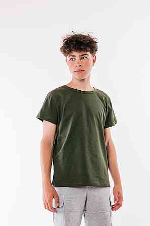 Футболка детская - подростковая 95% х/б, бордовая, топ Киев