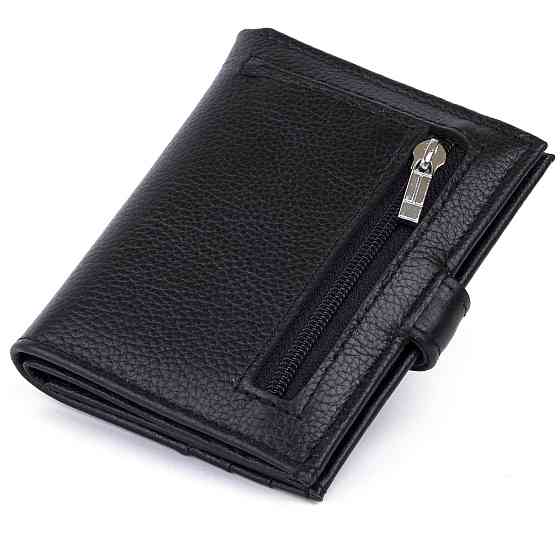 Гаманець-візитниця ST Leather 19208 Чорний Київ