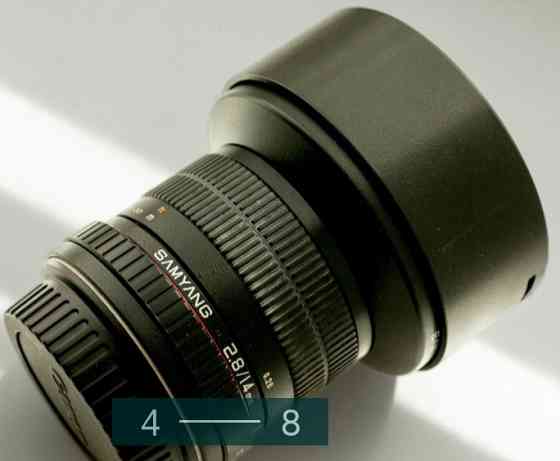 Объектив Samyang 14mm. F2.8 Canon EF. Идеальное состояние ! Киев