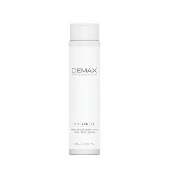 Гідроемульсія для проблемної шкіри Acne Control Hydro Balance Emulsion Pore Deep Cleaning Demax 250 мл Дніпро