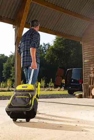 Рюкзак для інструменту RYOBI RSSBP2, 25л, на коліщатках, телескопічне руків'я, поліестер 600D Одеса