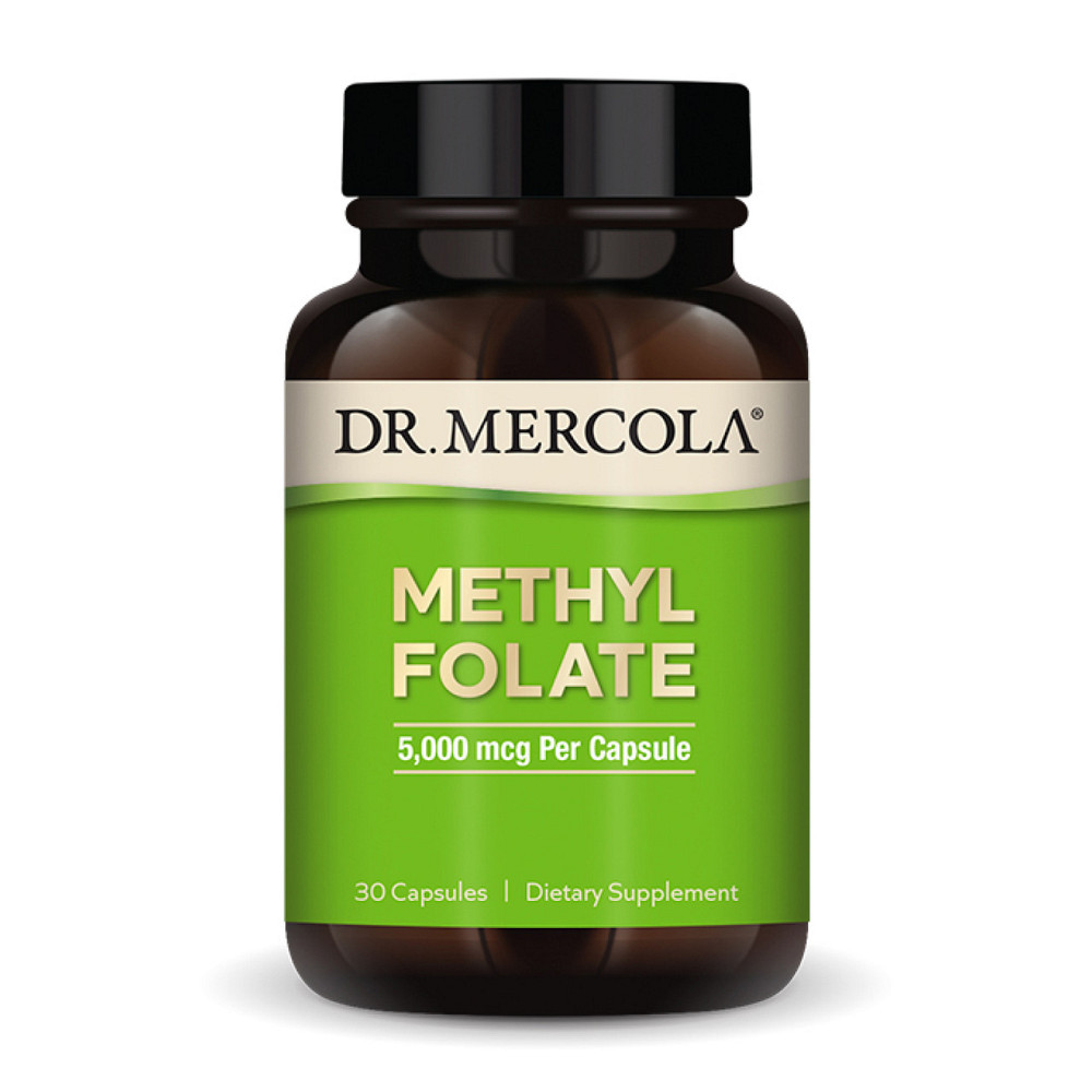 Фолат Dr. Mercola Folate 5 мг 30 капсул Киев - изображение 1