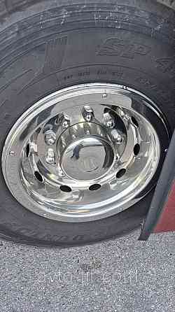 Колпак колеса глубокий задний 22.5 (нержавійка) ведуча вісь Колпак задний 22.5 Ковпак на автобус 22.5 Луцьк