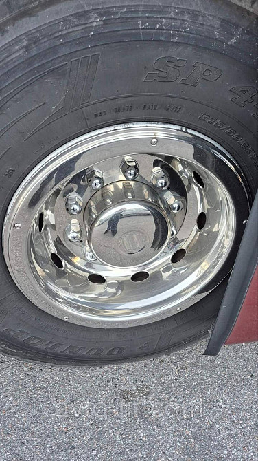 Ковпак колеса глибокий задній 22.5 (нержавійка) ведуча вісь Ковпак задній 22.5 Ковпак 22.5 Луцк - изображение 1