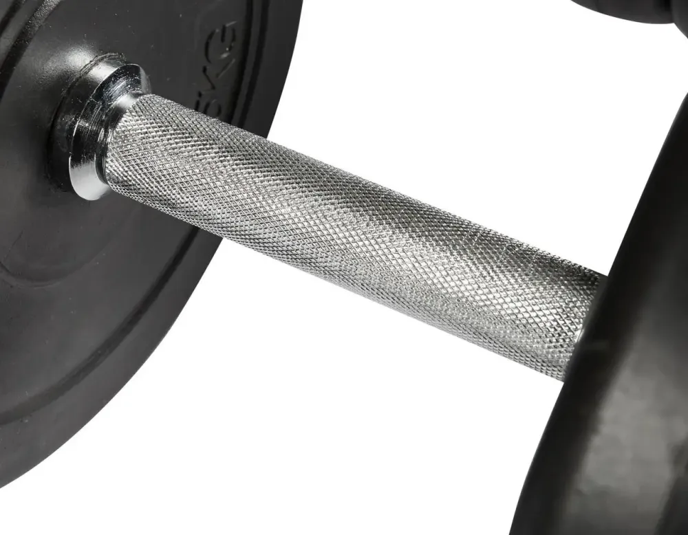 Штанга наборная 200 см + W-образный гриф + Гантели 142 кг Гантели, гири, штанги и диски ударопрочный пластик Киев - изображение 9