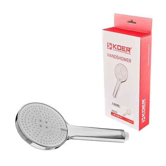 Лійка для душу Koer KP-0406-01 3 функції (Колір хром) (KR5410) ( 38703 ) Харьков