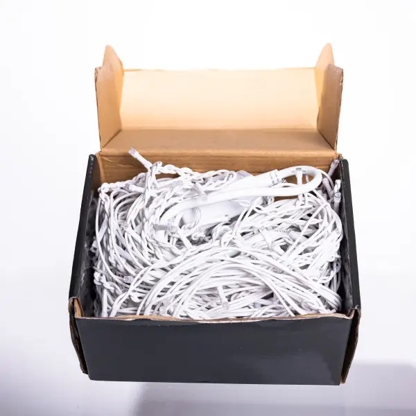 Вулична гірлянда Бахрома 12 м 200 LED білий провід Мультиколор 12MWML Київ - фото 5