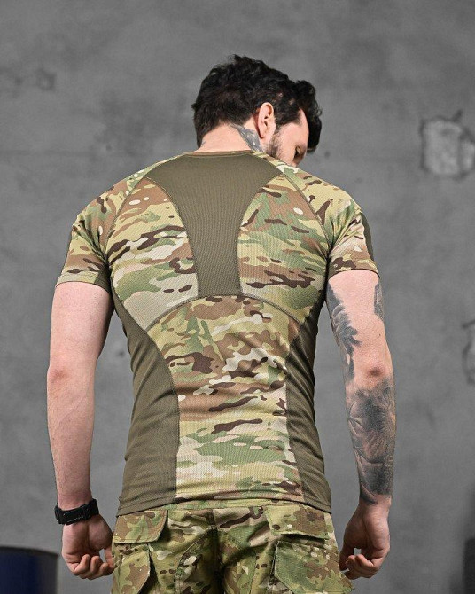 Тактична футболка потоотводная AXEL мультикам ВТ6731 Одеса - фото 3